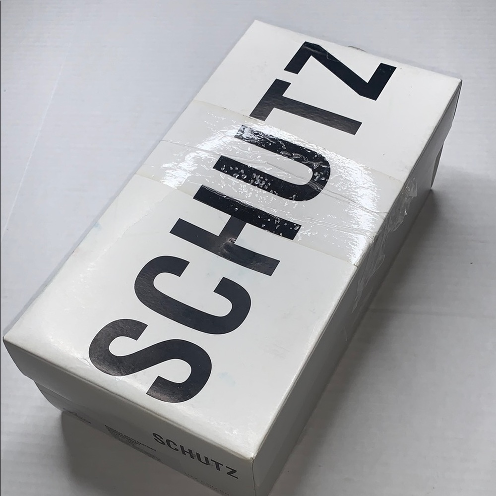 SCHUTZ Gold and Brown Sandals - Picture 8 of 9